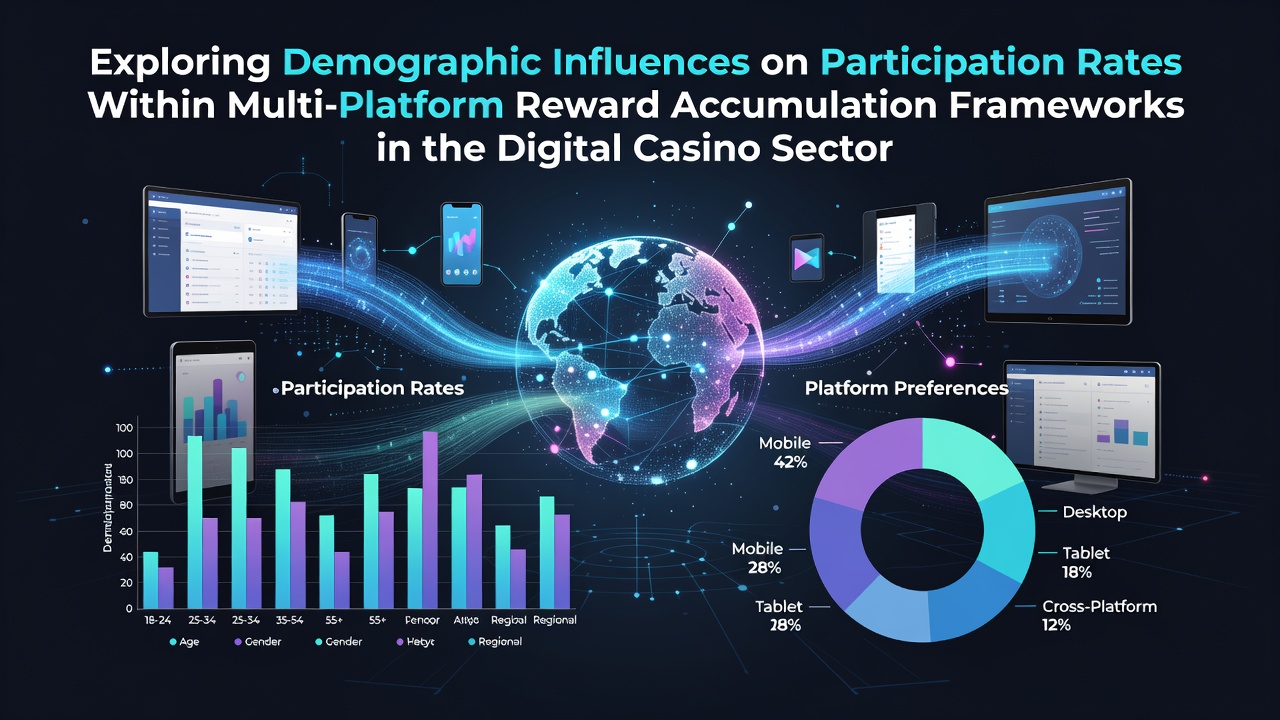 Grafik zeigt demografische Verteilung von Nutzern in Online-Casino-Belohnungssystemen