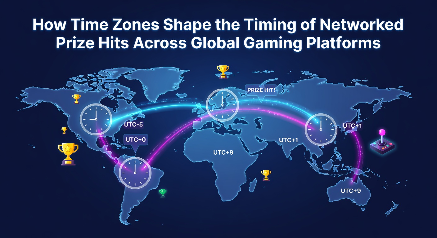 Globale Gaming-Plattformen mit Zeitzonen-Überlagerungen und vernetzten Jackpot-Systemen