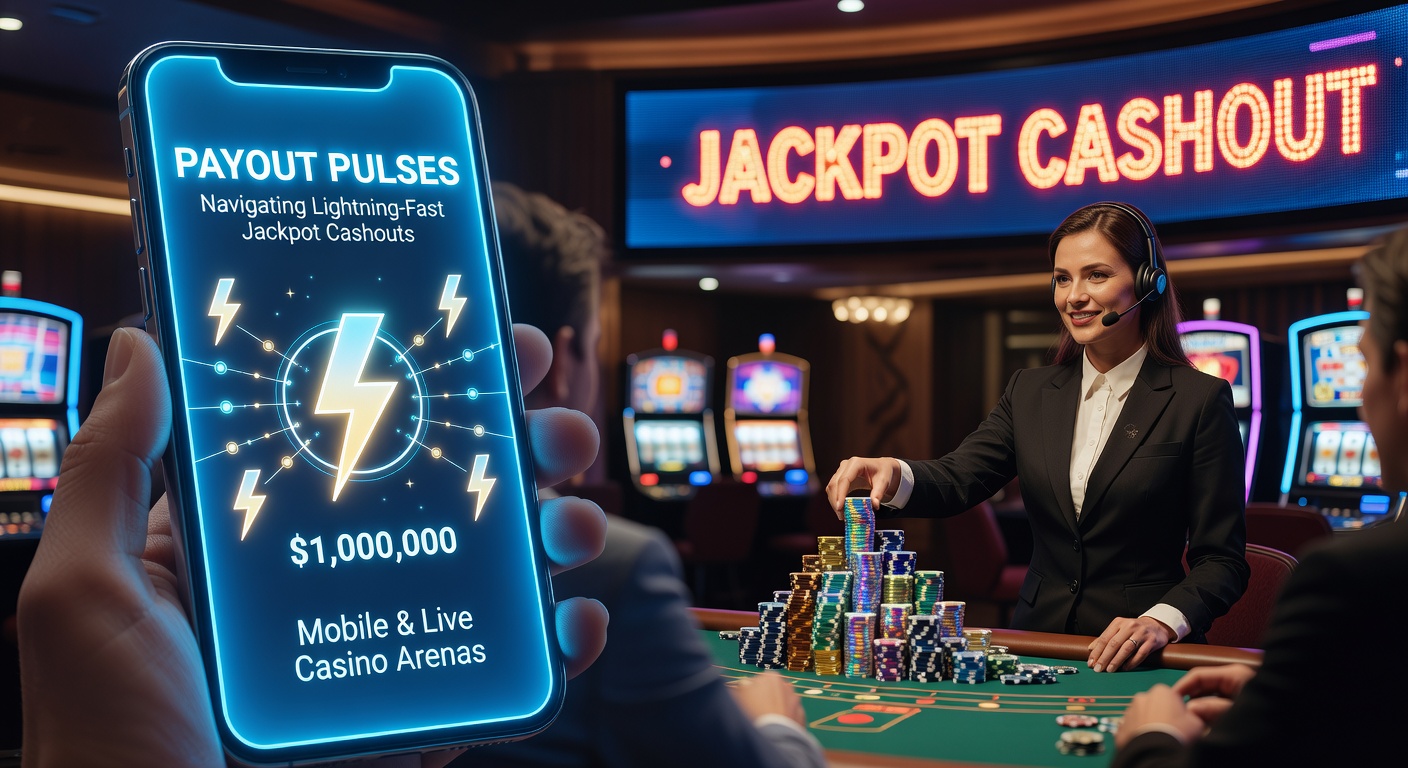 Live-Dealer-Tisch mit rotierendem Roulette-Rad, Jackpot-Leuchte und digitalem Cashout-Pfeil auf einem Tablet-Bildschirm