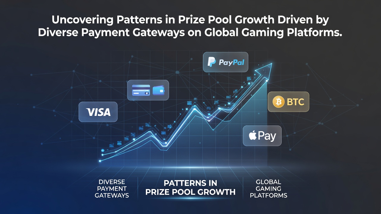 Analyse von Preispool-Wachstum und Zahlungsgateways auf globalen Gaming-Plattformen
